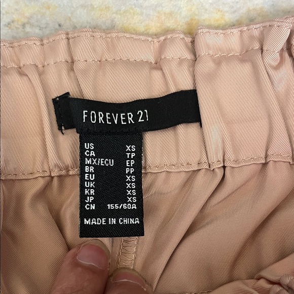 Forever 21 High Waist Brown Shorts - Picture 2 of 5